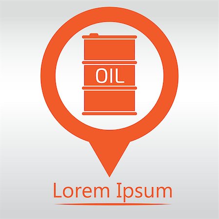 simsearch:400-08529010,k - Oil Barrel icon or sign, vector illustration. map pin icon. Photographie de stock - Aubaine LD & Abonnement, Code: 400-08499871