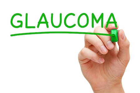 simsearch:400-08407302,k - Hand writing Glaucoma with green marker on transparent wipe board. Stock Photo - Budget Royalty-Free & Subscription, Code: 400-08493387