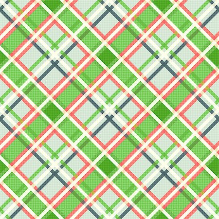 simsearch:400-08504037,k - Seamless diagonal vector colorful pattern mainly in green, pink and other light warm colors Foto de stock - Super Valor sin royalties y Suscripción, Código: 400-08504036