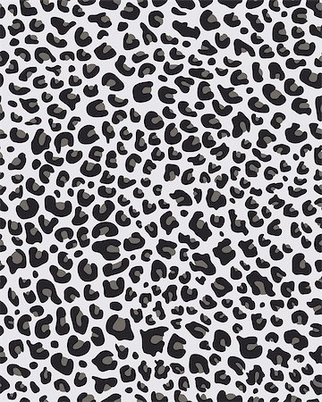 Seamless print of skin of leopard, vector illustration Stock Photo - Budget Royalty-Free & Subscription, Code: 400-08504177