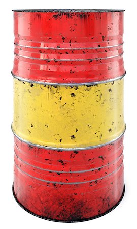 simsearch:400-07254623,k - A rusted oil barrel isolated on a white background Fotografie stock - Microstock e Abbonamento, Codice: 400-08504345