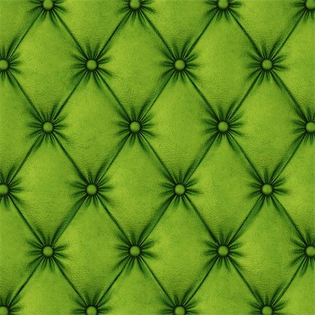 luxurious texture of green leather upholstery. Stock Photo - Budget Royalty-Free & Subscription, Code: 400-08504348