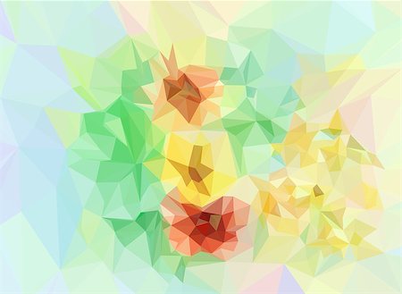 simsearch:400-08502597,k - Background with Abstract Low Poly Polygonal Geometrical Pattern. Photographie de stock - Aubaine LD & Abonnement, Code: 400-08505258