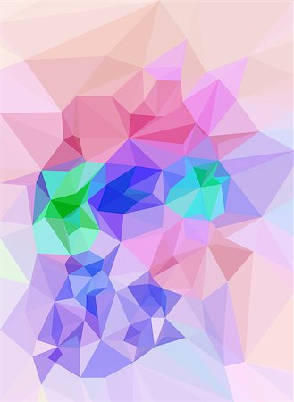 simsearch:400-07036256,k - Background with Abstract Low Poly Polygonal Geometrical Pattern. Photographie de stock - Aubaine LD & Abonnement, Code: 400-08505259