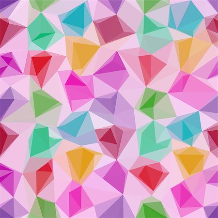 simsearch:400-07036256,k - Abstract Background, Colorful Low Poly Design. Vector Photographie de stock - Aubaine LD & Abonnement, Code: 400-08507531