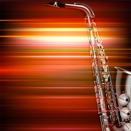 simsearch:400-08507108,k - abstract red blur music background with saxophone Photographie de stock - Aubaine LD & Abonnement, Code: 400-08508620