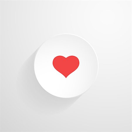 simsearch:400-08646427,k - Vector heart round origami icon. Valentines day. Foto de stock - Super Valor sin royalties y Suscripción, Código: 400-08508876