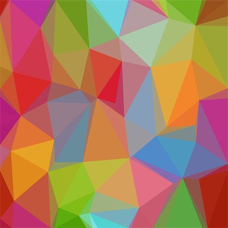 simsearch:400-07036256,k - Abstract Background, Colorful Low Poly Design. Vector Photographie de stock - Aubaine LD & Abonnement, Code: 400-08500681