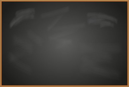 simsearch:400-08998170,k - Black chalkboard with wooden frame, vector illustration. Foto de stock - Super Valor sin royalties y Suscripción, Código: 400-08501028
