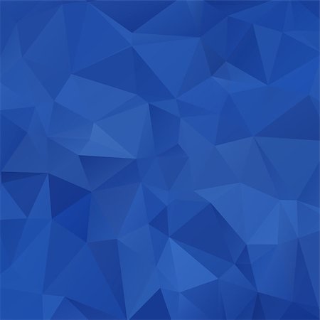 abstract blue background with triangle. vector illustration Stock Photo - Budget Royalty-Free & Subscription, Code: 400-08501319