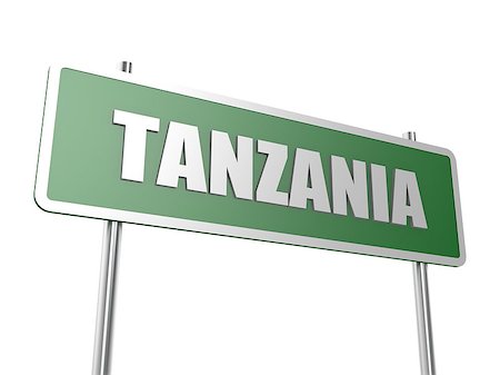 Tanzania image with hi-res rendered artwork that could be used for any graphic design. Stock Photo - Budget Royalty-Free & Subscription, Code: 400-08502034