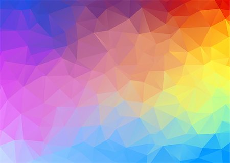 simsearch:400-08345289,k - Polygonal background. Composition with triangles geometric shapes. vector Stock Photo - Budget Royalty-Free & Subscription, Code: 400-08503467