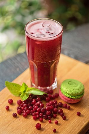 simsearch:400-07555096,k - fruit non-alcoholic drink with cranberries Stock Photo - Budget Royalty-Free & Subscription, Code: 400-08529684