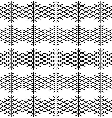 simsearch:400-08675660,k - Tile black and white vector pattern or nordic background Stock Photo - Budget Royalty-Free & Subscription, Code: 400-08531645