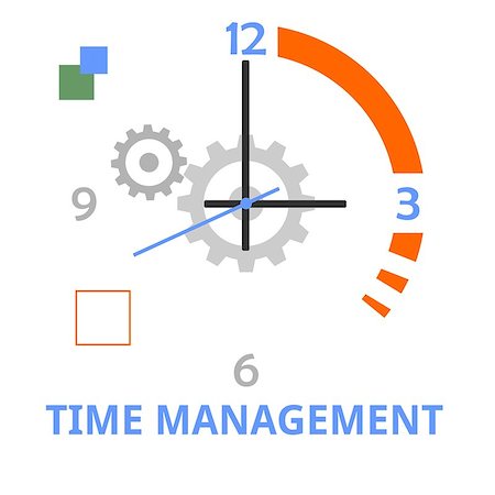simsearch:400-09010206,k - An illustration showing a time management concept Foto de stock - Super Valor sin royalties y Suscripción, Código: 400-08554063