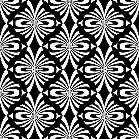 stencil pattern - Seamless decorative pattern. Oriental design. Vector art. Stock Photo - Budget Royalty-Free & Subscription, Code: 400-08554252