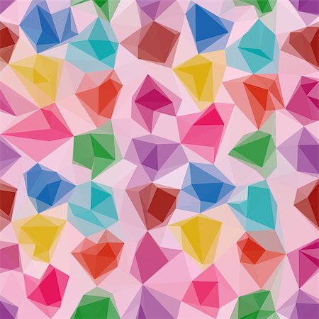 simsearch:400-08502597,k - Abstract Background, Colorful Low Poly Design. Vector Photographie de stock - Aubaine LD & Abonnement, Code: 400-08555493