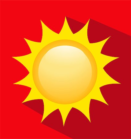 simsearch:400-08035211,k - Vector illustration of sunrise sun Foto de stock - Super Valor sin royalties y Suscripción, Código: 400-08555868
