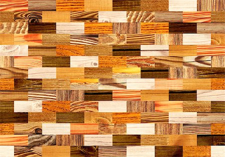 simsearch:400-07831890,k - Seamless background with wooden patterns of different colors. Endless texture can be used for wallpaper, pattern fills, web page background, surface textures Photographie de stock - Aubaine LD & Abonnement, Code: 400-08555971