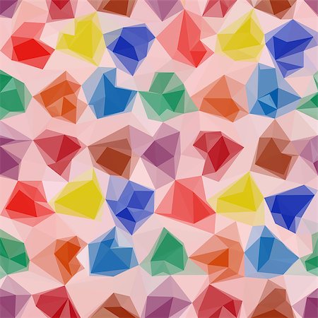 simsearch:400-08502597,k - Abstract Background, Colorful Low Poly Design. Vector Photographie de stock - Aubaine LD & Abonnement, Code: 400-08556323