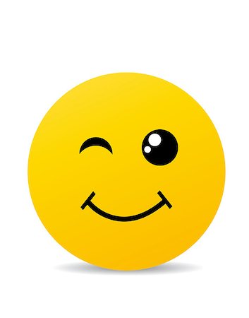 simsearch:400-06076108,k - Modern yellow laughing happy smile Foto de stock - Royalty-Free Super Valor e Assinatura, Número: 400-08556593