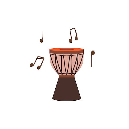 simsearch:400-08712142,k - National Brazilian Drum Flat Isolated Colorful Vector Design Illustration On White Background Stockbilder - Microstock & Abonnement, Bildnummer: 400-08556817