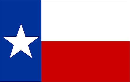 Flag of Texas. Vector illustration Stock Photo - Budget Royalty-Free & Subscription, Code: 400-08557041
