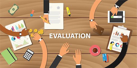 business evaluation assessment process and analysis result Foto de stock - Super Valor sin royalties y Suscripción, Código: 400-08550859