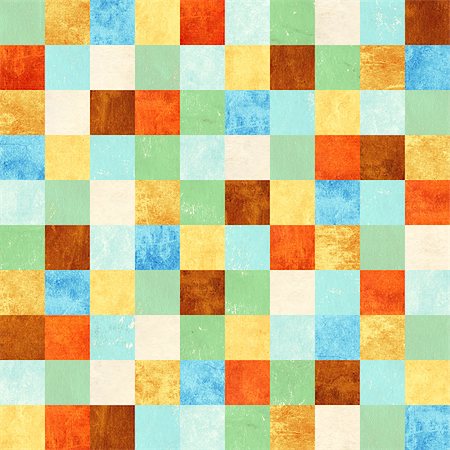 simsearch:400-07831890,k - Seamless background with paper patterns of different colors - yellow, brown, blue, green, red and beige. Endless texture can be used for wallpaper, pattern fills, web page background, surface textures Photographie de stock - Aubaine LD & Abonnement, Code: 400-08552484