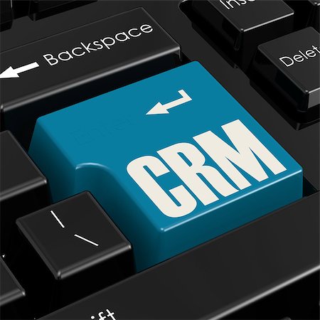 simsearch:400-08652442,k - CRM - Business Concept. Button on Modern Computer Keyboard. Foto de stock - Super Valor sin royalties y Suscripción, Código: 400-08552834