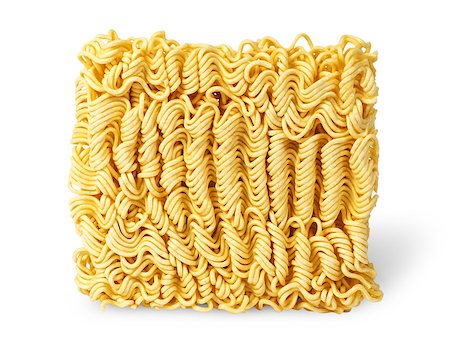 Noodles of fast preparation vertically isolated on white background Stock Photo - Budget Royalty-Free & Subscription, Code: 400-08553123