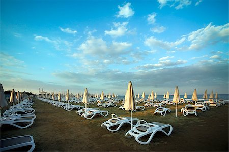 Mediterranean beach in Larnaca, Cyprus. Stock Photo - Budget Royalty-Free & Subscription, Code: 400-08575942