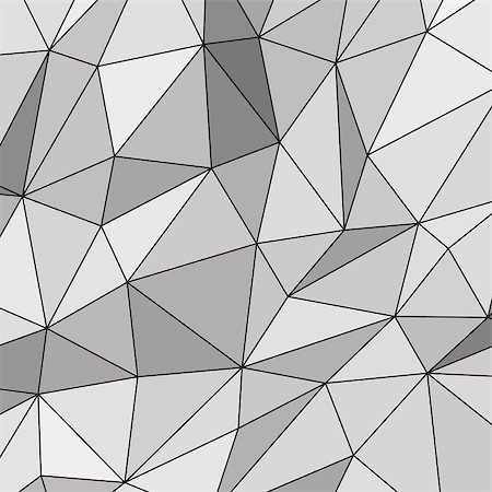simsearch:400-08094145,k - White abstract low-poly, polygonal triangular mosaic background for design concepts, posters, banners, web, presentations and prints. Vector illustration. Flat 3D render design template Photographie de stock - Aubaine LD & Abonnement, Code: 400-08572102