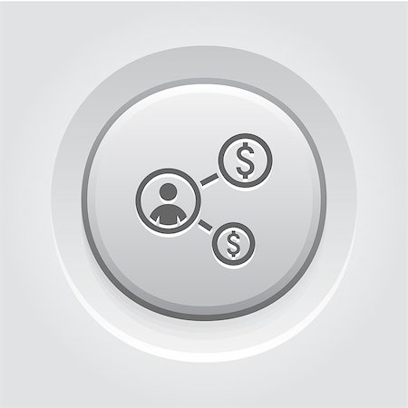 simsearch:400-08756550,k - Return on Investment Icon. Business Concept. Grey Button Design Stock Photo - Budget Royalty-Free & Subscription, Code: 400-08573207