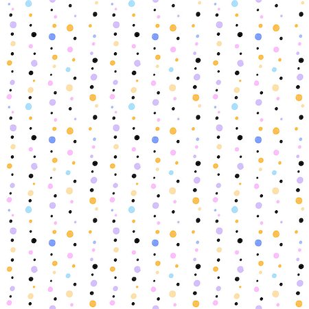 simsearch:400-08674526,k - Vector seamless scribble dotted pattern. Trendy abstract background Stock Photo - Budget Royalty-Free & Subscription, Code: 400-08614120