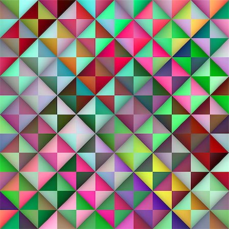 Vector Seamless Multicolor Gradient Triangle Tiles Geometric Pattern Abstract Background Stock Photo - Budget Royalty-Free & Subscription, Code: 400-08615138