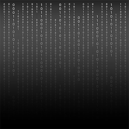 simsearch:400-04145785,k - Black and White. Algorithm Binary Code with digits on background, encoding, decryptiondata code, matrix. Vector Illustration. EPS10 Foto de stock - Super Valor sin royalties y Suscripción, Código: 400-08616218