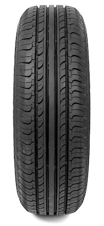 simsearch:400-09002201,k - Car rubber tire isolated on white background Foto de stock - Royalty-Free Super Valor e Assinatura, Número: 400-08617368