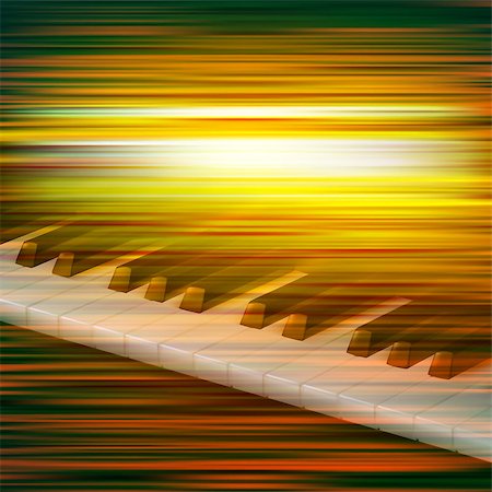 simsearch:400-04767338,k - abstract green blur music background with piano keys Stockbilder - Microstock & Abonnement, Bildnummer: 400-08617498