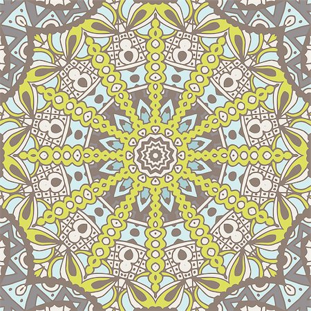 simsearch:400-08616384,k - Abstract geometric mosaic vintage ethnic seamless pattern ornamental Stockbilder - Microstock & Abonnement, Bildnummer: 400-08619903