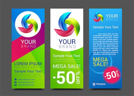 colorful modern text box template for website computer graphic technology and internet. Stockbilder - Microstock & Abonnement, Bildnummer: 400-08613442