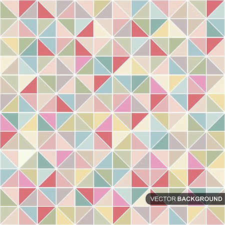 simsearch:400-08749175,k - Vector mosaic pattern - seamless background. Color texture. Stock Photo - Budget Royalty-Free & Subscription, Code: 400-08624553