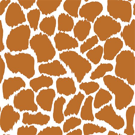 simsearch:400-08037165,k - Giraffe skin vector seamless pattern texture. Can be used for wallpaper, web page background, greeting cards, fabric print Stockbilder - Microstock & Abonnement, Bildnummer: 400-08624842