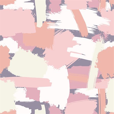 fleckchen - Vector seamless grunge brush pattern in pink shades, abstract trendy background, grunge modern background Stockbilder - Microstock & Abonnement, Bildnummer: 400-08624876