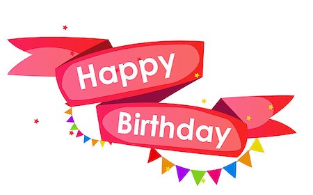 simsearch:400-08138674,k - Happy Birthday Card Template Vector Illustration EPS10 Stock Photo - Budget Royalty-Free & Subscription, Code: 400-08625321