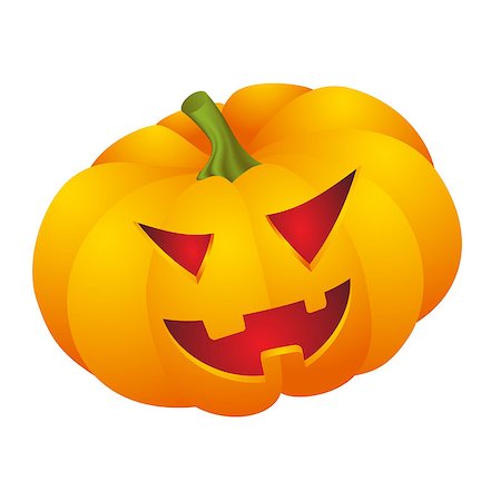simsearch:400-06515866,k - Cute Halloween pumpkin decoration making different funny face expression Foto de stock - Super Valor sin royalties y Suscripción, Código: 400-08628414