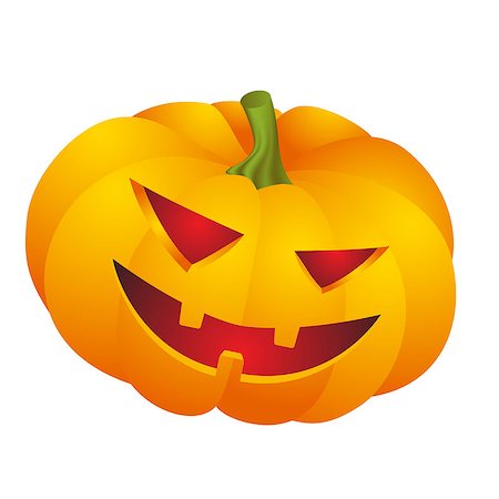 simsearch:400-06515866,k - Cute Halloween pumpkin decoration making different funny face expression Foto de stock - Super Valor sin royalties y Suscripción, Código: 400-08628415