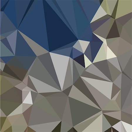 simsearch:400-08629198,k - Low polygon style illustration of ash grey abstract geometric background. Stockbilder - Microstock & Abonnement, Bildnummer: 400-08628504