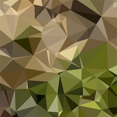 simsearch:400-08629198,k - Low polygon style illustration of a burlywood brown abstract geometric background. Stockbilder - Microstock & Abonnement, Bildnummer: 400-08628508