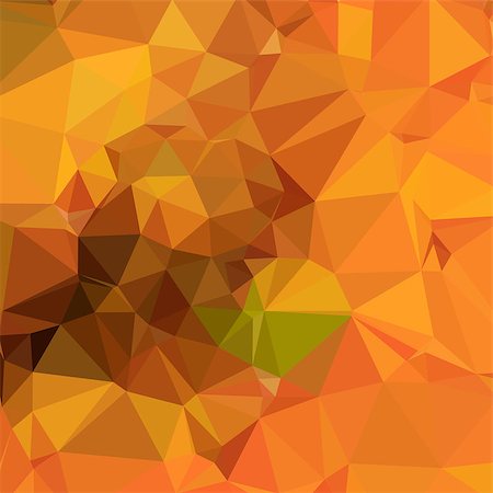 simsearch:400-08709660,k - Low polygon style illustration of a deep carrot orange abstract geometric background. Stockbilder - Microstock & Abonnement, Bildnummer: 400-08628516